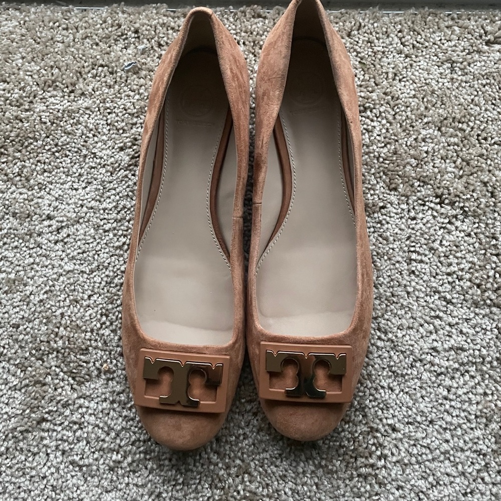 Tory Burch Suede Flats